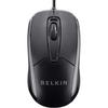 Belkin 3-Button Wired USB Optical Mouse with 5-Foot Cord Compatible with PCs Macs Desktops and Laptops Black - F5M010qBLK