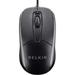 Belkin 3-Button Wired USB Optical Mouse with 5-Foot Cord Compatible with PCs Macs Desktops and Laptops Black - F5M010qBLK