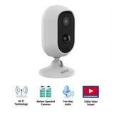 REVO Stand-Alone Wireless Battery Operated Full-HD 1080p Security Camera with Two-Way Audio & PIR Sensor 32GB Micro SD Card