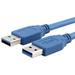 OMNIHIL 5FT USB 3.0 A to USB-3.0 A [ MALE-to-MALE} Cable Compatible with TIVO TCD540040