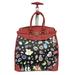 Rollies USA Rollies Pop Art Multicolor Synthetic Leather and Aluminum 14-inch Rolling Laptop Travel Tote