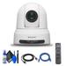 Sony SRG-X120 1080p PTZ Camera with HDMI IP & 3G-SDI Output (White) (SRG-X120/W) + Ethernet Cable + Cleaning Set + HDMI Cable - Bundle