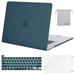 Mosiso 4 in 1 Macbook Pro 16 Inch Case 2020 2019 Release A2141 Hard Shell Case Cover for MacBook Pro 16â€™â€™ with Touch Bar&Touch ID Deep Teal