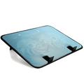 14 inch Notebook Cooler 5v Dual Fan USB External Laptop Cooling Pad Slim Stand High Speed Silent Metal Panel Fan