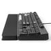 Grifiti Fat Wrist Pad 17 x 2.75 x 0.75 Inch Black is a Thinner Wrist Rest for Standard Keyboards and Mechanical Keyboards Black Nylon Surface