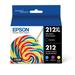 EPSON 212 Claria Ink High Capacity Black & Standard Color Cartridge Combo Pack (T212XL-BCS) Works with WorkForce WF-2830 WF-2850 Expression XP-4100 XP-4105