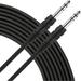 Livewire Essential Interconnect Cable 1/4 TRS Male to 1/4 TRS Male 3 ft. Black