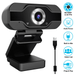 EIMELI Video Calling Recording Conferencing Live Class Webcam 1080P Full HD Webcam USB Desktop & Laptop Webcam Live Streaming Webcam with Microphone Widescreen HD Video Webcam