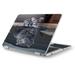 Skin Decal for Asus Chromebook 12.5 Flip C302CA Laptop Vinyl Wrap / Kitten Reflection of Lion
