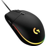 Logitech G203 Lightsync Wired Gaming Mouse - Black