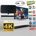 Antenna Digital HD TV Amplified Mile Ultra Thin Indoor 1080P 4K