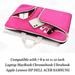 Carry 7 8 9 10 11 12 inch Universal Laptop Tablet Bag Cases Sleeves for Women Compatible with Apple MacBook Lenovo Hp Dell Acer Samsung iPad Chromebook Topwoner