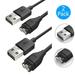 2pcs EEEkit Replacement USB Charging Cable Charger Compatible with Garmin Fenix 5S 5X 5X Plus Forerunner 935 Approach S60 D2 Charlie Quatix 5 Vivoactive 3 3.3Ft
