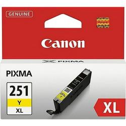 Canon CLI251XLY Original Ink Cartridge Inkjet - Yellow - 1 Each