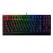 Razer BlackWidow V3 Tenkeyless Wired Mechanical Gaming Keyboard for PC with RGB Chroma Green Switches Black