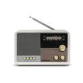 Crosley Tribute Portable AM/FM Radio with Bluetooth - White - CR3036D-WS