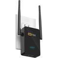 Setek Wifi Extender Signal Booster up to 2500sq ft - Dead Zone Ender with 2 Advanced Antennas Wireless Internet Amplifier - Covers 15 Devices - Ethernet/LAN Port