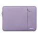 Mosiso 13.3 Polyester Laptop Sleeve Bag Water Repellent Notebook Bag Protective Case Cover for 13-13.3 inch MacBook Pro Air Retina Light Purple