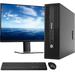 HP 800 G1 Small Form Computer Desktop PC Intel Core i5 3.2GHz Processor 16GB Ram 128GB M.2 SSD 1TB HDD BTO Wireless Keyboard & Mouse Wifi | Bluetooth New 19 Monitor Win 10 Pro (Renewed)