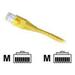 Leviton eXtreme 6+ - Patch cable - RJ-45 (M) to RJ-45 (M) - 7 ft - UTP - CAT 6 - booted stranded - yellow