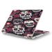 Skin Decal for MacBook Air 11 A1370 A1465 / Sugar Skulls Red Black Dia de los