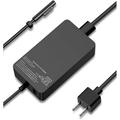 Surface Pro Charger 65W 15V 4A Power Supply AC Adapter Charger for Microsoft Surface Pro 3/4/5/6/7/8/9/X Surface Laptop 3/2/1 Surface Book Surface Go with 6ft Power Cord