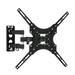 TV Wall Mount Tilting TV Mount Bracket for Most 26-55 Inch Flat Curved TVs with Articulating Arms Adjustable Wall Mount TV Bracket with Max VESA 400X400mm and 66lbs