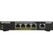 NETGEAR 5-Port Gigabit Ethernet Unmanaged PoE Switch (GS305P v2) - with 4 x PoE+ @ 63W Desktop or Wall Mount