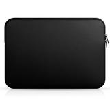 Laptop Sleeve Bags Zipper Laptop Case For Macbook Air MacBook Pro Retina 11 12 13 14 15 15.6 inch Notebook Computer Water Repellent Protective Case Tablet Briefcase Carrying Bag/Pouch Skin Cover Black