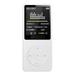 Rinhoo Trade MP3 Player 64GB Lossless Music Audio Player Portable Rechargeable MP3 Adapter with Screen White