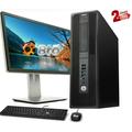 Restored HP Z240 Workstation SFF Computer Core i5 6th 3.4GHz 8GB Ram 500GB HDD New 20 LCD Keyboard and Mouse Wi-Fi Win10 Pro Desktop PC (Refurbished)