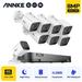 ANNKE 4K Ultra HD 8CH DVR H.265 CCTV Camera Security System 8PCS IP67 Weaterproof Outdoor 8MP Camera Video Surveillance Without HDD