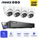 ANNKE 8CH 5MP CCTV Security System IP67 Outdoor PIR Dome Home Surveillance CCTV Kit with 4T HDD