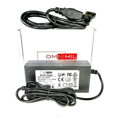 OMNIHIL 8 Feet Long AC/DC Power Cord Compatible with moosoo YS601-L UL Listed 