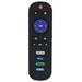 New RC280 Remote Control with NETFLIX Disney Hulu Vudu shortkeys for TCL Roku TV 43S431 43S421 55S43165S421 55S421