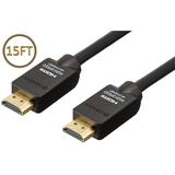Sanoxy 15ft Premium High Performance HDMI Cable 15ft HDMI to HDMI Gold Plated for 4K TV PS3/PS4 and Xbox 15ft