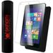 Skinomi Carbon Fiber Black Tablet Skin+Screen Protector for Lenovo ThinkPad 8