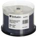 Verbatim DVD+R 4.7GB 16X DataLifePlus White Inkjet Printable Hub Printable - 50pk Spindle - 94917 White