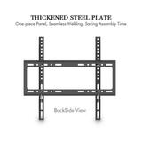 Low Profile TV Wall Mount Bracket for Most 26 - 55 LCD LED Plasma Flat Screen HDTV Compatible with Sony Bravia Samsung LG up To VESA 400x400mm and 110 LBS Loading Capacity