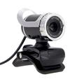 Andoer Desktop Webcam USB 2.0 Cam Laptop camera Built-in Sound-absorbing Microphone Video Call Webcam for PC Laptop Silver