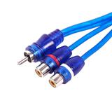 Absolute RCA Audio Cable Y Adapter Splitter 1 Male to 2 Female Plug Cable