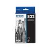 EPSON 822 DURABrite Ultra Ink Standard Capacity Black Cartridge (T822120-S) Works with WorkForce Pro WF-3820 WF-3823 WF-4820 WF-4830 WF-4833 WF-4834