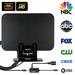 2021 New TV Antenna Amplified Digital Indoor HDTV Antenna 130+ Miles Range Reception Support 4K VHF UHF 1080p Indoor HDTV Television for Free Local Channels with 13.2ft Coaxial Cable