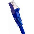 Cat5E Shielded Ethernet Patch Cable Blue 75ft - Internet Cable Snagless Boot Network Wire - High Speed Ethernet Patch Cable 350MHz FTP Cord - 4 UTP 24AWG Stranded Pure Copper Wire
