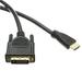 C&E HDMI to DVI Cable HDMI Male to DVI Male CL2 rated 10 Foot