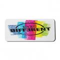 Saying Computer Mouse Pad Be Different Motivation Statement Creative Grunge Typography Circular Sign Concept Rectangle Non-Slip Rubber Mousepad X-Large 35 x 15 Multicolor by Ambesonne