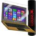 Skinomi Carbon Fiber Gold Laptop Full Body Skin Cover for Lenovo Yoga 2 Pro