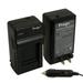 Progo Digital Camera Battery Home & Travel Charger with Car Adapter. For Panasonic DMW-BCK7 NCA-YN101G Battery DE-A91A DE-A91B DMW-BTC8