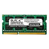 4GB RAM Memory for Apple Mac mini Intel Core i7 2.7Ghz DDR3 - Mid 2011 Black Diamond Memory Module DDR3 SO-DIMM 204pin PC3-10600 1333MHz Upgrade