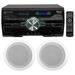 Technical Pro DV4000 4000w Home Theater DVD Receiver+(2) 6.5 Ceiling Speakers